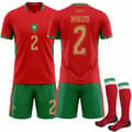 2026 World Cup Marocko Hemmastadion Barn/Vuxen Fotbollströja #2 HAKIMI M