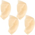 Miniatyrbilde 1 av 5: Latex Bald Caps for Voksne Sminke Skallet Hode Parykkhette Kostyme Tilbehør 4 stk - Perfet