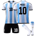Miniatyrbillede 2 af 3: World Cup Argentina trøje nummer 10 Messi NO.10 MESSI Med sok - Perfet 18(100-110cm)
