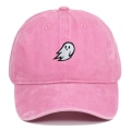 Miniatyrbilde 1 av 2: Ghost brodert denim vasket cap - Perfet Pink