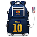 Miniatyrbillede 2 af 4: Messi Barcelona printet rygsæk rejsetaske Student skoletaske Vandtæt computertaske9 - Perfet