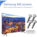 Miniatyrbilde 3 av 5: 4x M8 45mm Bolter Skruer Kompatibel med Samsung TV Veggfeste-Perfekt