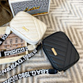 Pikkukuva 4 / 6: Naisten kirjonta Pienet PU-nahkaiset Crossbody Laukut Muoti Causal - Perfet Gray