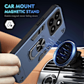 Miniatyrbild 2 av 4: Stöttåligt Telefonfodral med Metallringhållare - Perfet Blue Compatible with Blade A35 / A55