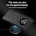 Miniatyrbillede 2 af 5: Etui til Samsung Galaxy S24, Smart Sleep/Wake Up Funktion Visningsvindue Premium Læder Flip Cover med Kort Slot, Støtteben Trådløs Opladning - Perfekt orange S24 plus