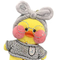 Pikkukuva 2 / 2: 30cm Pieni keltainen ankkanukke Ankka pehmo Lara Fan Duck
