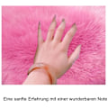 Miniatyrbilde 4 av 6: Hjerteformet teppe 30×40cm rosa rød - Perfet