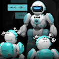 Miniatyrbillede 5 af 5: Fjernstyret Intelligent Robot Legetøj Musik Robot Børnegave Tidlig Uddannelse Legetøj-Perfekt Blue