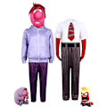 Miniatyrbild 4 av 5: Insidan Ut 2 Cosplay Kostym Party Maskerad Jumpsuit Bodysuit-Perfekt Anger 100