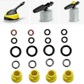 Miniatyrbillede 2 af 5: 20 stk. Kompatibel med Karcher K2 K3 K4 K5 K6 K7 Tætningsskive O-ring O-ring 2.640-729.0-Perfekt