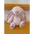 Miniatyrbillede 3 af 5: Børnelegetøj Blomst Kanin Bunny Plysdyr Pink