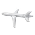 Miniatyrbild 1 av 3: Supercool uppblåsbar leksaksplan, stor uppblåsbar flygplan, barnmodell - perfekt 2M