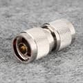 Miniatyrbillede 5 af 5: 2 stk. 50 ohm messing N Type han til han adapter lige stik - Perfet