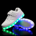 Miniatyrbilde 2 av 4: Barnsko LED-sko, Gutter, Sportsko, Løpesko, 518-Perfet White 31