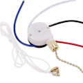 Miniatyrbillede 1 af 5: Loftventilator-kontaktkit 3 hastigheder 4 ledninger, ventilator-kontakt trækledning hastighedsstyring, ZE-208S trækledning sw-Perfet