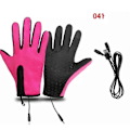 Miniatyrbillede 1 af 5: Vandtætte Handsker til Mænd, Ultimative Vinteropvarmede Vindtætte Handsker - Perfekt 041rose pink L