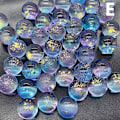 Miniatyrbillede 1 af 9: 50 stk 12mm glaskugler Charms Clear Pinball hine Home - Perfet E