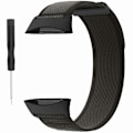 Miniatyrbillede 3 af 3: Passer til Polar Vantage urrem nylon loop justerbar håndledsrem - Perfekt Black