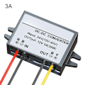 Miniatyrbillede 4 af 4: Dc-dc 24v til 12v Bil Strøm Buck Konverter Trin-ned Modul Strømforsyning Adapter-Perfet 2A