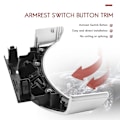 Miniatyrbillede 2 af 5: ABS+PC Midterkonsoll Armlæn Switch-knap Trim Dæksel til C GLC Klasse W205 W253 2015-2020-Perfekt