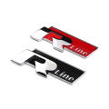 Miniatyrbillede 3 af 8: 2 STK Car Trunk Metal Rline R-LINE Emblem Badge Sticker - Perfet
