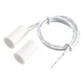 Miniatyrbilde 4 av 5: Magnetisk Dørkontakt RC-33 NC Innfelt Kablet Sikkerhetsvindu Dørsensor Alarm Hvit - (10 Sett) - Perfekt