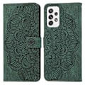 Miniatyrbillede 1 af 4: Kompatibel med Samsung Galaxy A23 Mandala Præget Flip Læder Telefon Cover - Perfet