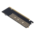 Miniatyrbilde 7 av 9: M2 til PCIE x16-adapterkort Pci-e til m2-omformer Riser NVMe SSD-adapter m2 M-Key PCI-Express 3.0-støtte 2230-2280- Perfet