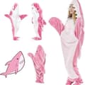Hajfilt, Hajfilt hoodie, Hajpyjamas Rosa M Pink M