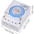 Miniatyrbillede 3 af 5: Mekanisk timer, 12v DC tidskontrolkontakt Køkken timer tidskontrolkontakt TB35N TB388 TB35 TB35-N TB889 VT35B - Perfet