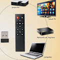 Pikkukuva 3 / 9: 2.4G Air Mouse -kaukosäädin USB vastaanottimella Smart Android TV:lle Box Tietokone PC Kannettava Tuki Linux System- Perfet