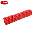 Miniatyrbillede 2 af 9: 72 stk Cykel Hjul Eger Wraps Cover Motorcykel Dæk Eger - Perfet Red