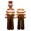 Miniatyrbild 2 av 5: Insidan Ut 2 Cosplay Kostym Party Maskerad Jumpsuit Bodysuit-Perfekt Anxiety 150