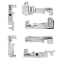 Overlock Serger Pressarfotsuppgradering, Rynkfotset för Professionella Multifunktionella Hushålls-Overlockmaskiner, Easy-Perfet