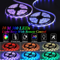 Pikkukuva 3 / 6: 10M LED-nauha, RGB-nauhavalo 300 LEDiä 5050 RGB IP65 Vedenpitävä - Perfet