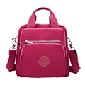 Pikkukuva 1 / 10: Casual nylon, iso matkalaukku, vedenpitävä käsilaukku, kaksisuuntainen kuluminen - Perfet Fuchsia
