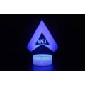 Miniatyrbild 5 av 7: Apex Legends 3D Night Light, LED Colorful Touch Remote Contr - Perfet