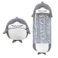 Miniatyrbild 1 av 5: Mjuk och varm sovsäck för pojkar och flickor - Perfekt Gray shark 150X50CM