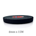 Miniatyrbilde 1 av 3: 15/20 Meter Varmebestandig Flammehemmende Tape Coroplast Selvklebende Stofftape for Bilkabelnett Ledningsbeskyttelse - Perfekt 8MMx15Meter
