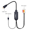 Miniatyrbild 9 av 9: HDMI till AV-omvandlare - HDMI till RCA - Perfet