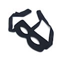 Miniatyrbilde 4 av 5: 4 Halloween Masker Zorro Øyemaske COS Rollespill Zorro Halvmaske - Perfekt