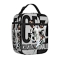 Miniatyrbilde 1 av 5: Cristiano Ronaldo Cr7 Isolerende Lunsjpose Kjølepose Lunsjboks Isolerende Lunsjboks Lunsjpose for Kvinner Barn Skole - Perfekt 21