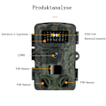 Miniatyrbillede 2 af 5: IC Game Camera 2,7 K 20 MP trigger rækkevidde op til 35 m med bevægelse- Perfet