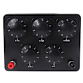 Miniatyrbild 1 av 9: Resistance Box Justerbar Lab Roterande Resistor Substitution Box 0 till 9999,9 Ohm- Perfet