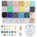 Miniatyrbillede 1 af 3: DIY lerperler til at lave armbånd DIY armbånd til at lave halskæder - Perfet