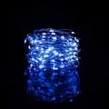 Miniatyrbild 9 av 10: 2-pack 1m Mini LED-ljusslinga batteridriven blå - Perfekt blue