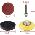 Miniatyrbillede 5 af 6: 300 stykker 50 mm slibeskive 80 kornslibeskiver 100180 240 600 800 1000 1200 2000 3000 til Dremel slibning,-Versailles - Perfet