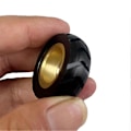 Miniatyrbillede 1 af 5: Motorcykel Dæk Fidget Ring Sjov Stressaflastning Fingerøvelse Rustfrit Stål Spinner Ring EDC Legetøj Børn Voksne Gave-Perfet F