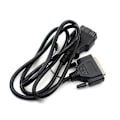 Miniatyrbillede 2 af 5: Kess V2 Connector Hovedtest 16-polet til 25-polet Kabel Obd2 Diagnostisk Værktøj Obd-ii Adapterkabler Tuning Kits Db25-polet Konverter Forlængerkabler-Perfekt