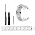 Miniatyrbilde 1 av 5: Remm for Suunto D4 / D4, erstatningsmyk silikonarmbånd for Suunto D4 / D4i Novo-Perfet White